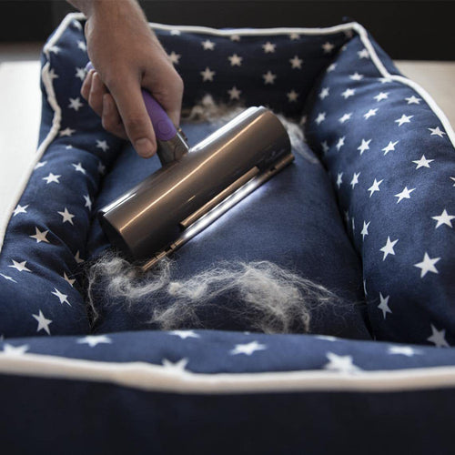 Pet Hair Removal With Light Lent Remover