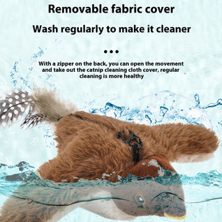 Daily Essentials Co Electric Bird Cat Toy – Rechargeable Flying Fun