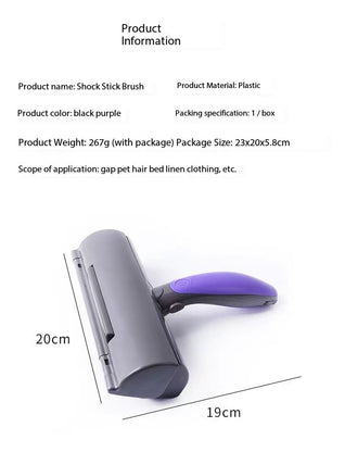 Pet Hair Removal With Light Lent Remover