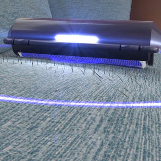 Pet Hair Removal With Light Lent Remover